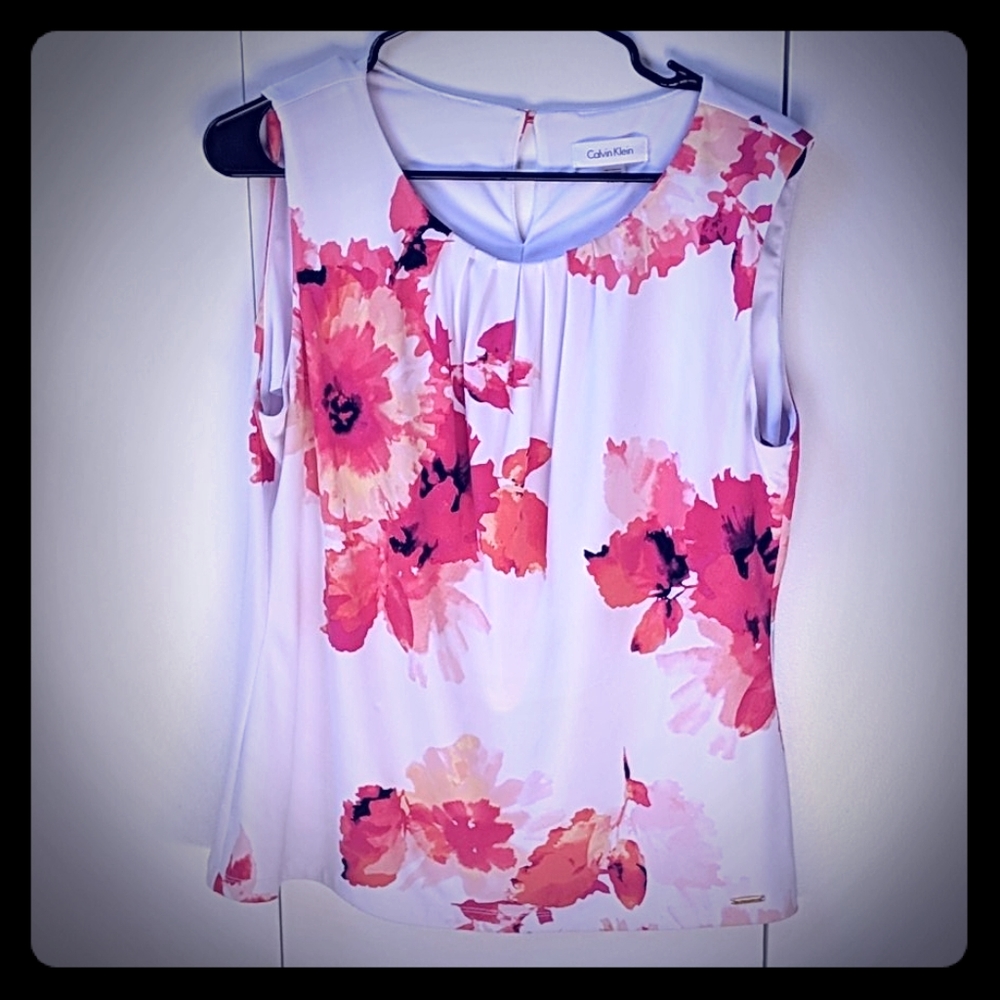 Calvin Klein Sleeveless Blouse